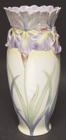 Franz Collection Giftware Iris Vase - Boxed