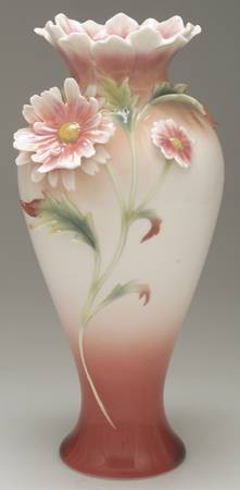 Franz Collection Giftware Gerbera Daisy Vase - Boxed