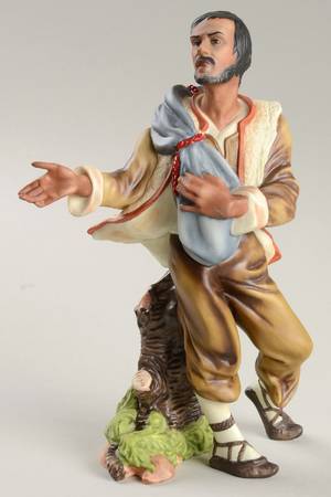 Vatican Nativity Set Shepherd With Sack - Boxed