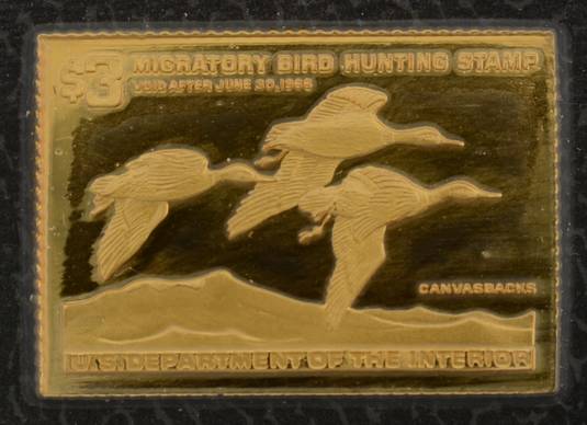 Duck Stamps of America Ingots Canvasbacks - No Box