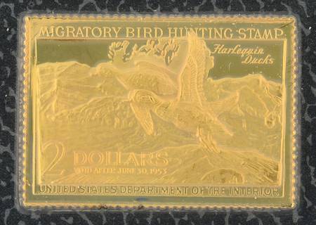 Duck Stamps of America Ingots Harlequin Ducks - No Box
