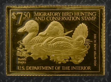 Duck Stamps of America Ingots Ruddy Ducks - No Box