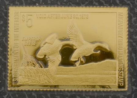 Duck Stamps of America Ingots Emperor Geese - No Box