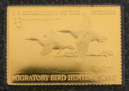 Duck Stamps of America Ingots White-Winged Scoters - No Box