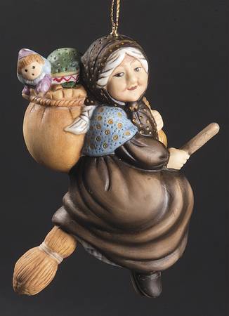 Faces of Christmas Around the World Le Befana-Italy - No Box