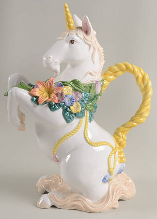 Fitz & Floyd Single Issue Tea Pots Realm Of Camelot - Boxed
