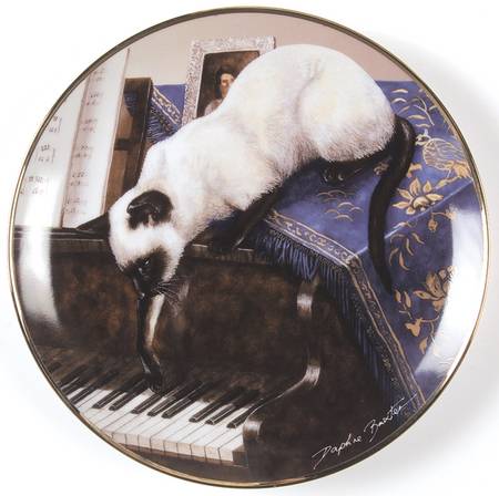 Daphne Baxter Cats A Touch Of Ivory - No Box