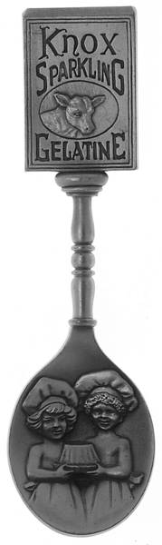 Country Store Spoon Collection Knox Sparking Gelatine - No Box