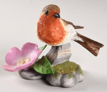 Birds and Blossoms of the World European Robin - No Box