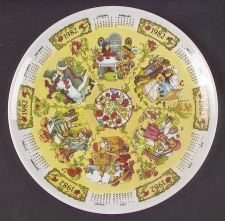 Calendar Turn Of The Century Children - No Box
