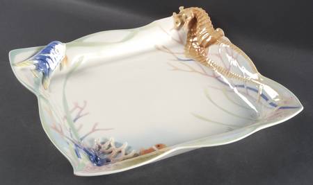 By the Sea Square Platter - Boxed