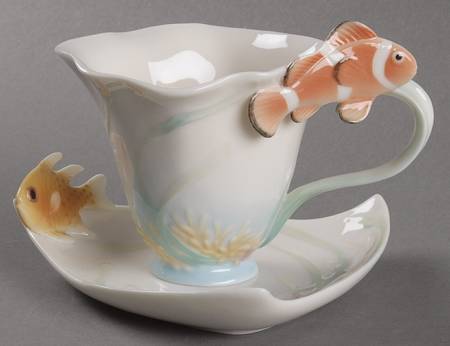 By the Sea Cup & Saucer Set - Boxed
