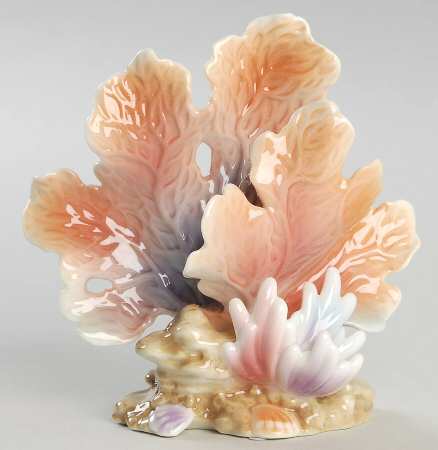 By the Sea Tree Form Coral Figurine - Boxed