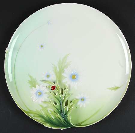 Lady Bug Round Ornamental Platter - Boxed