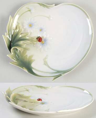 Lady Bug Dessert Plate - Boxed