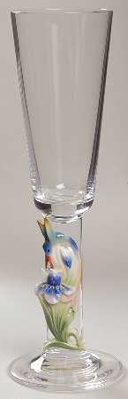 Long Tail Hummingbird Champagne Glass - Boxed