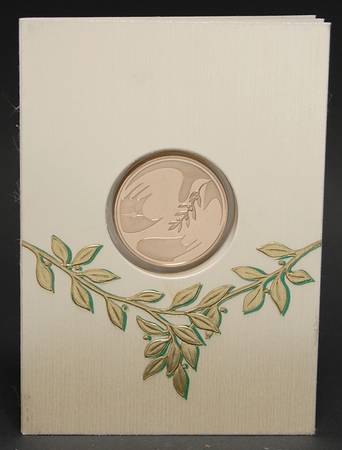 Frankin Mint Proof Medallion Peace - No Box