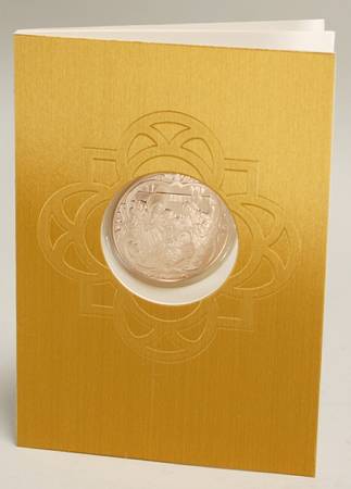 Frankin Mint Proof Medallion First Christmas - With Box
