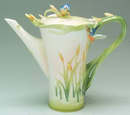 Iridescence Kingfisher Teapot - Boxed