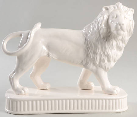 Fitz & Floyd Figurines Pompeii-Lion/Right - No Box 67a