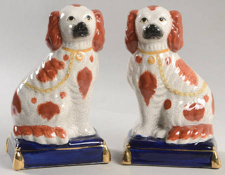 Book Ends English Spaniels - No Box