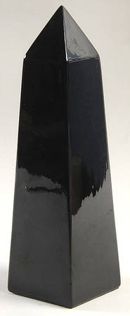 Fitz & Floyd Figurines Obelisk-Black - No Box