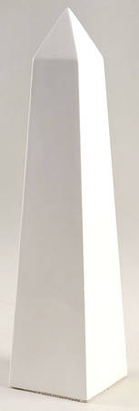 Fitz & Floyd Figurines Obelisk-White - No Box Nb48a