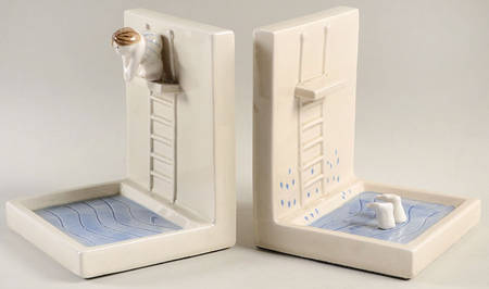 Book Ends Off The Deep End - No Box