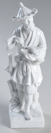 Fitz & Floyd Figurines Oriental Figure With Fish - No Box