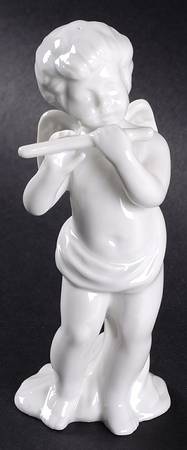 Fitz & Floyd Figurines Angel/Cherub With Flute - No Box