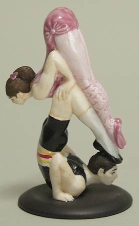 Porcelain Circus Balancing Ballerinas - Boxed