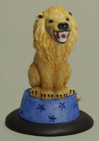 Porcelain Circus Lion - With Box