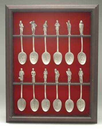 Christmas Carol Spoon Collection by Franklin Mint