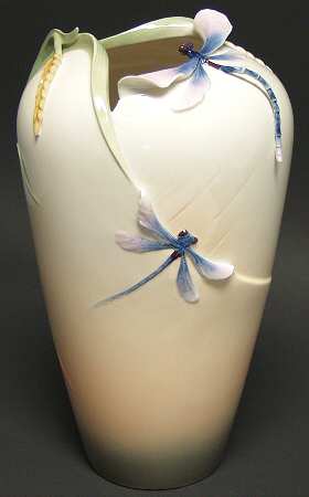 Dragonfly Collection Tall Vase - Boxed