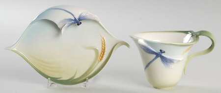 Dragonfly Collection Cup & Saucer Set - Boxed