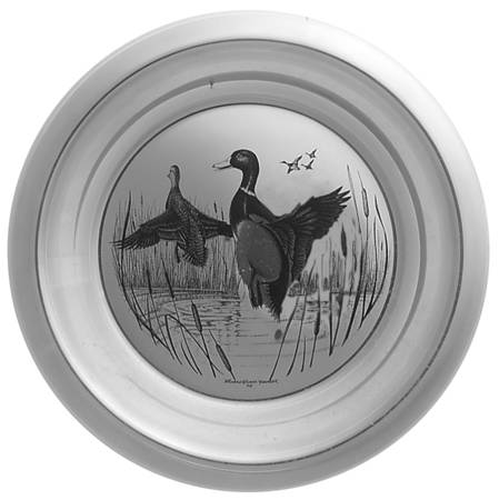 Franklin Mint Bird Plate Mallards - Boxed
