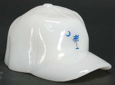Fenton Crystal Giftware South Carolina Ball Cap - Boxed