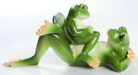 Amphibia Collection Father & Son Figurine - Boxed
