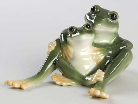 Amphibia Collection Mother & Daughter Figurine - Boxed