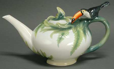 Paradise Calls-Toucan Teapot - Boxed