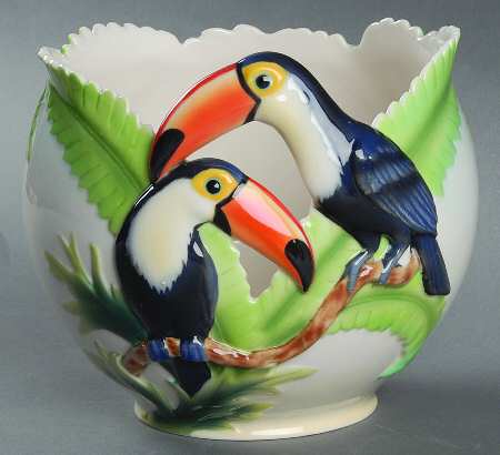 Paradise Calls-Toucan Candleholder - Boxed