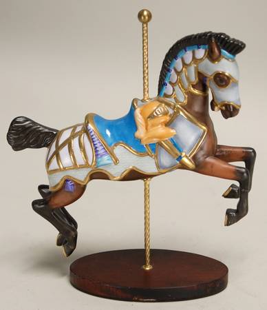 Treasury of Carousel Art-Series 2 Knight Horse - No Box
