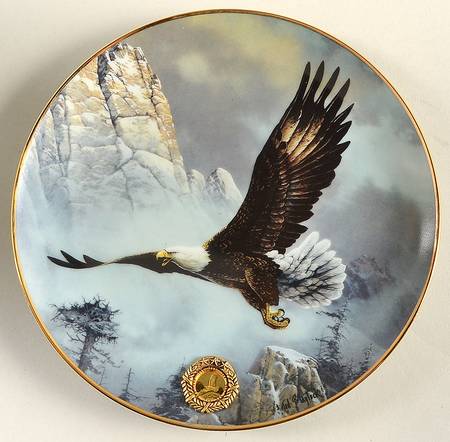 Alaska Chilkat Bald Eagle Preserve Proud And Free - No Box