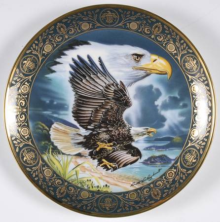The Freedoms Foundation of Valley Forge Preservation Of Freedom-Green Border - No Box
