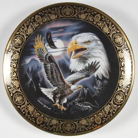 The Freedoms Foundation of Valley Forge Freedom's Vigil-Black Border - No Box