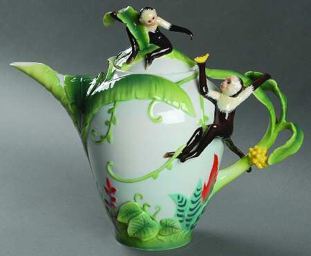 Monkey Mischief Teapot - Boxed