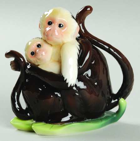 Monkey Mischief Mother & Daughter Figure - Boxed