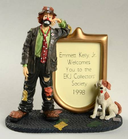 Emmett Kelly Jr Members Only Ekj Collectors' Society Sign - Boxed