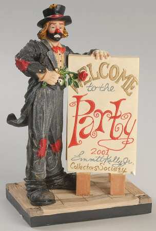 Emmett Kelly Jr Members Only Come One Come All To The Hobo Ball - No Box