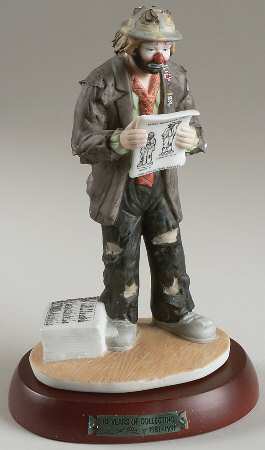 Emmett Kelly Jr Members Only by Flambro